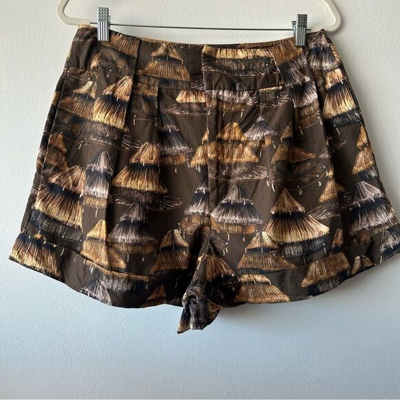 FARM Rio Shuhu-print Pleated Shorts - Picture 2 of 12